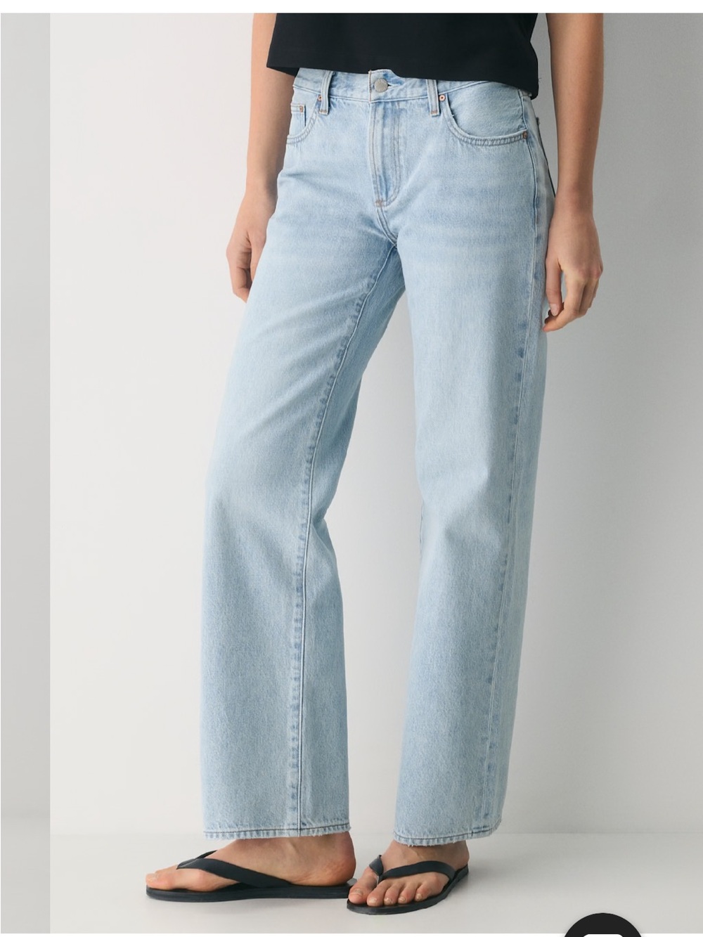 Denim Forum Lo-Rise Farrah Jean